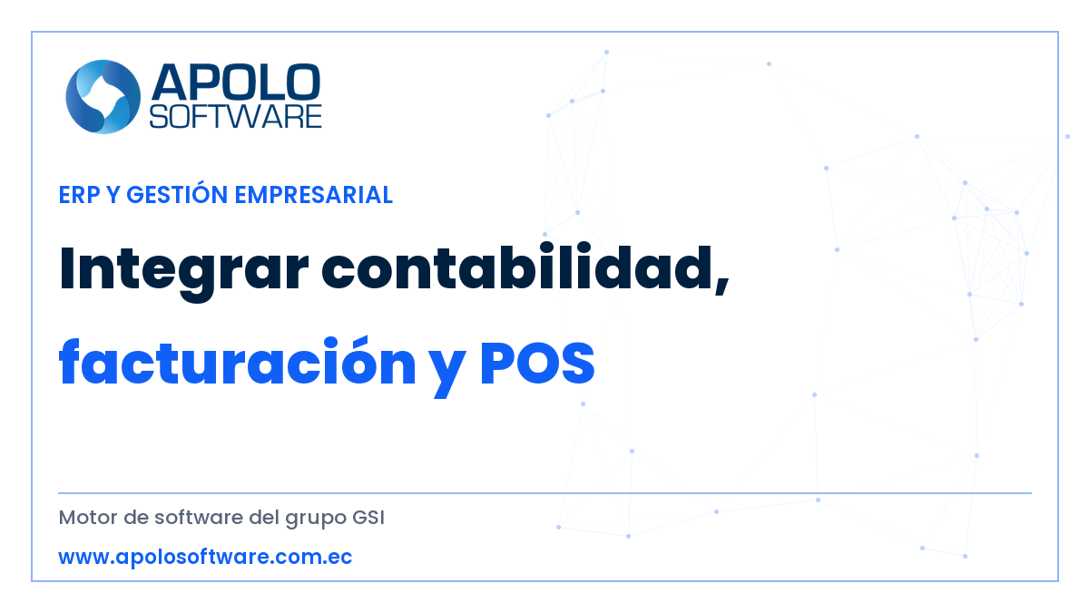 integrar contabilidad y facturación — ApoloSoftware